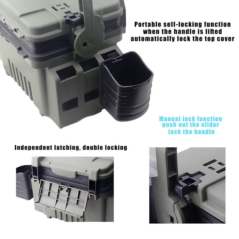 JSFUN boîte de pêche support d - Fishing Kayak Crate avis et prix